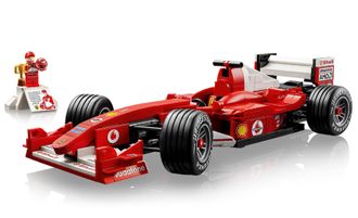 Конструктор Lego Expert Ferrari F2004 и Михаэль Шумахер (11375) - фото 3 Конструктор Lego Expert Ferrari F2004 и Михаэль Шумахер (11375) - фото 3