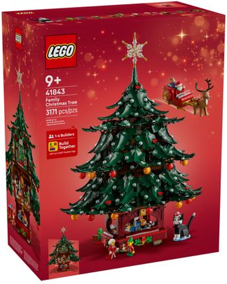 Конструктор Lego Icons Сімейна різдвяна ялинка (41843) - фото 1 Конструктор Lego Icons Сімейна різдвяна ялинка (41843) - фото 1