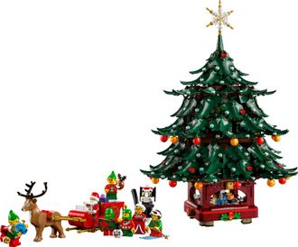 Конструктор Lego Icons Сімейна різдвяна ялинка (41843) - фото 2 Конструктор Lego Icons Сімейна різдвяна ялинка (41843) - фото 2