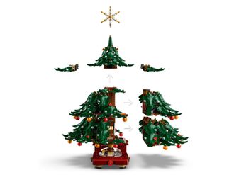 Конструктор Lego Icons Сімейна різдвяна ялинка (41843) - фото 6 Конструктор Lego Icons Сімейна різдвяна ялинка (41843) - фото 6