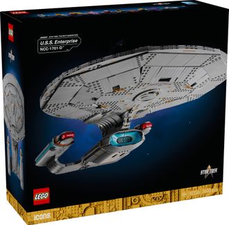 Конструктор Lego Expert Star Trek: U.S.S. Enterprise NCC-1701-D (10356) - фото 1