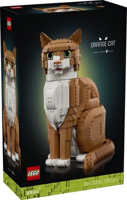 Конструктор Lego Ideas Рыжая кошка (21376) - фото 1 Конструктор Lego Ideas Рыжая кошка (21376) - фото 1