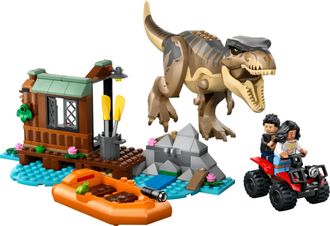 Конструктор Lego Jurassic World Побег по реке от тиранозавра (76975) - фото 2 Конструктор Lego Jurassic World Побег по реке от тиранозавра (76975) - фото 2