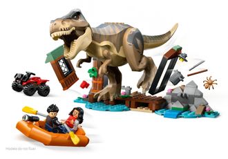 Конструктор Lego Jurassic World Побег по реке от тиранозавра (76975) - фото 3 Конструктор Lego Jurassic World Побег по реке от тиранозавра (76975) - фото 3