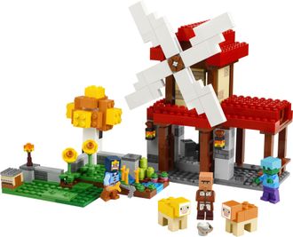 Конструктор Lego Minecraft Ферма з вітряком (21262) - фото 2 Конструктор Lego Minecraft Ферма з вітряком (21262) - фото 2