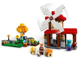 Конструктор Lego Minecraft Ферма з вітряком (21262) - фото 3 Конструктор Lego Minecraft Ферма з вітряком (21262) - фото 3