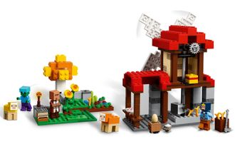 Конструктор Lego Minecraft Ферма з вітряком (21262) - фото 4 Конструктор Lego Minecraft Ферма з вітряком (21262) - фото 4