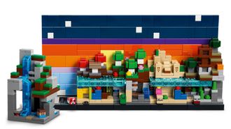 Конструктор Lego Minecraft Міні-біоми (21589) - фото 3 Конструктор Lego Minecraft Міні-біоми (21589) - фото 3