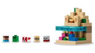 Конструктор Lego Minecraft Міні-біоми (21589) - фото 4 Конструктор Lego Minecraft Міні-біоми (21589) - фото 4