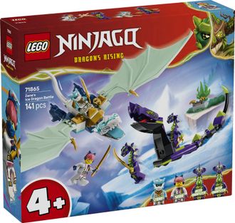 Конструктор Lego Ninjago Битва крижаного дракона Зейна (71865) - фото 1