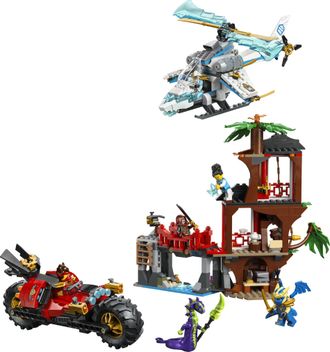 Конструктор Lego Ninjago Битва техники ниндзя у домика на дереве (71857) - фото 2 Конструктор Lego Ninjago Битва техники ниндзя у домика на дереве (71857) - фото 2