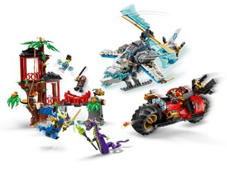 Конструктор Lego Ninjago Битва техники ниндзя у домика на дереве (71857) - фото 3 Конструктор Lego Ninjago Битва техники ниндзя у домика на дереве (71857) - фото 3