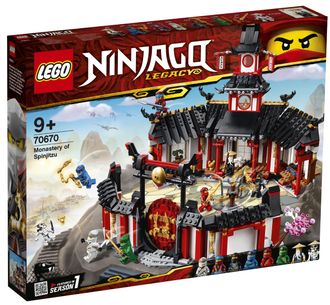 Конструктор Lego Ninjago Монастир Спін-джитсу (70670) - фото 1