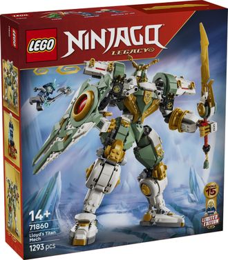 Конструктор Lego Ninjago Титановый костюм Ллойда: 15-я годовщина (71860) - фото 1 Конструктор Lego Ninjago Титановый костюм Ллойда: 15-я годовщина (71860) - фото 1
