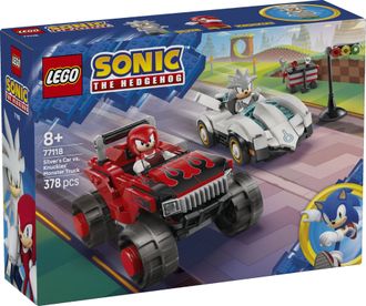 Конструктор Lego Sonic Автомобіль Сільвера проти монстр-траку Наклза (77118) - фото 1
