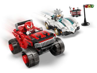 Конструктор Lego Sonic Автомобіль Сільвера проти монстр-траку Наклза (77118) - фото 3