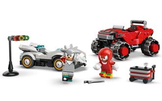 Конструктор Lego Sonic Автомобіль Сільвера проти монстр-траку Наклза (77118) - фото 4