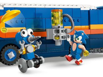 Конструктор Lego Sonic Вантажівка-штаб Команди Соніка (77006) - фото 5 Конструктор Lego Sonic Вантажівка-штаб Команди Соніка (77006) - фото 5
