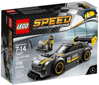 Конструктор Lego Speed Champions Мерседес AMG GT3 (75877) - фото 1 Конструктор Lego Speed Champions Мерседес AMG GT3 (75877) - фото 1