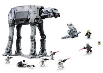 Конструктор Lego Star Wars AT-AT уламків Імперії та перехоплювач INT-4 (75454) - фото 3 Конструктор Lego Star Wars AT-AT уламків Імперії та перехоплювач INT-4 (75454) - фото 3