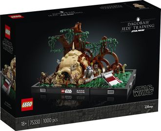 Конструктор Lego Star Wars Диорама: Джедайские тренировки на Дагобе (75330) - фото 1