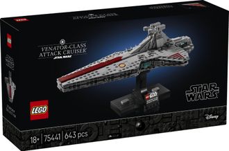 Конструктор Lego Star Wars Штурмовой крейсер класса Венатор (75441) - фото 1 Конструктор Lego Star Wars Штурмовой крейсер класса Венатор (75441) - фото 1