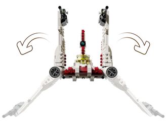 Конструктор Lego Star Wars Истребитель V-19 Торрент (75432) - фото 5 Конструктор Lego Star Wars Истребитель V-19 Торрент (75432) - фото 5