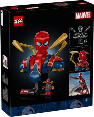 Конструктор Lego Super Heroes Бюст Человека-Паука (76326) - фото 6