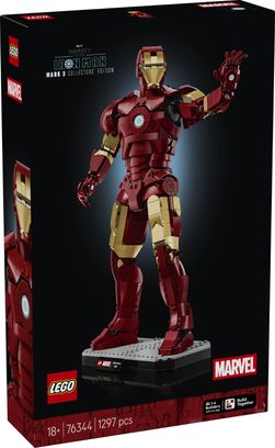 Конструктор Lego Marvel Железный человек Марк 3 (76344) - фото 1 Конструктор Lego Marvel Железный человек Марк 3 (76344) - фото 1