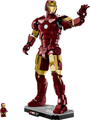 Конструктор Lego Marvel Железный человек Марк 3 (76344) - фото 2 Конструктор Lego Marvel Железный человек Марк 3 (76344) - фото 2
