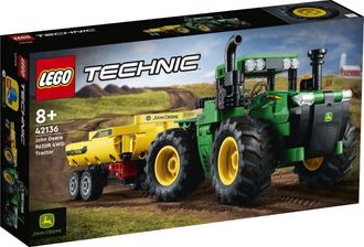 Конструктор Lego Technic Трактор John Deere 9620R 4WD (42136) - фото 1 Конструктор Lego Technic Трактор John Deere 9620R 4WD (42136) - фото 1