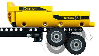 Конструктор Lego Technic Трактор John Deere 9620R 4WD (42136) - фото 6 Конструктор Lego Technic Трактор John Deere 9620R 4WD (42136) - фото 6