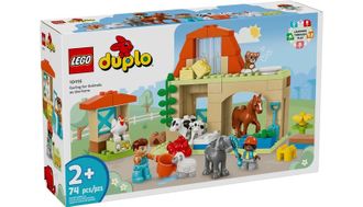 Конструктор Lego Duplo Town Уход за животными на ферме 10416 - фото 1 Конструктор Lego Duplo Town Уход за животными на ферме 10416 - фото 1
