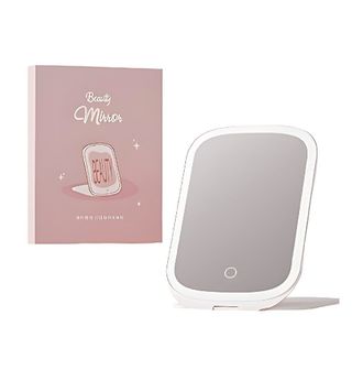 Дзеркало для макіяжу Xiaomi DOCO Cosmetic Mirror Portable with Lamp Flip version-Powder (FM002) - фото 2 Дзеркало для макіяжу Xiaomi DOCO Cosmetic Mirror Portable with Lamp Flip version-Powder (FM002) - фото 2