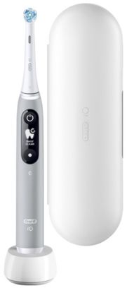 Електрична зубна щітка Oral-B iO Series 6 iOM6.1A6.1K Grey Opal Europe - фото 2 Електрична зубна щітка Oral-B iO Series 6 iOM6.1A6.1K Grey Opal Europe - фото 2
