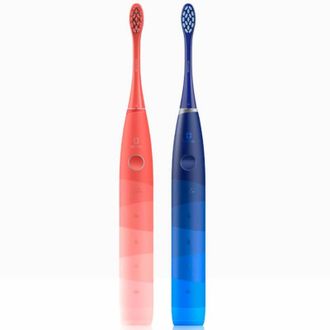 Электрическая зубная щетка Oclean Find Duo Set Red and Blue (2 шт) (6970810552140) - фото 1 Электрическая зубная щетка Oclean Find Duo Set Red and Blue (2 шт) (6970810552140) - фото 1