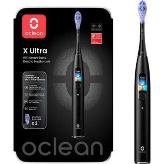 Розумна зубна електрощітка Oclean X Ultra Black (6970810556032) - фото 1