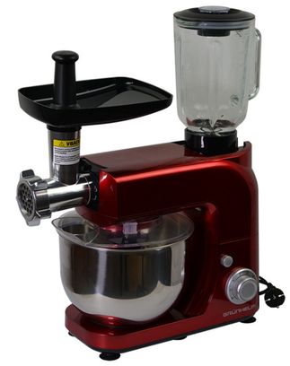 Кухонная машина Grunhelm GKM0022R - фото 1 Кухонная машина Grunhelm GKM0022R - фото 1