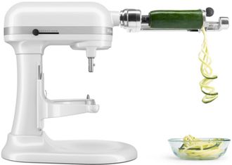 Кухонна машина KitchenAid Heavy Duty 5KSM55SXXEWH - фото 3