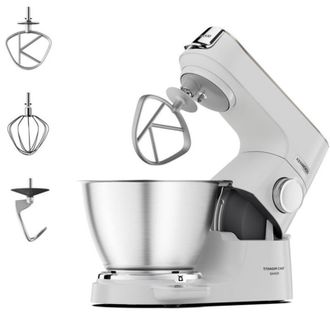Кухонная машина Kenwood Titanium Chef Baker KVC65.001WH Europe - фото 1 Кухонная машина Kenwood Titanium Chef Baker KVC65.001WH Europe - фото 1
