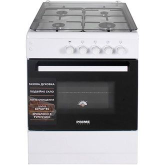 Газова плита Prime Technics PSG 64017 W - фото 1 Газова плита Prime Technics PSG 64017 W - фото 1