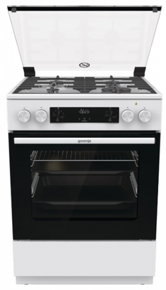 Комбінована плита Gorenje GKS6C70WA (FM6A4D-AP4DB) - фото 1
