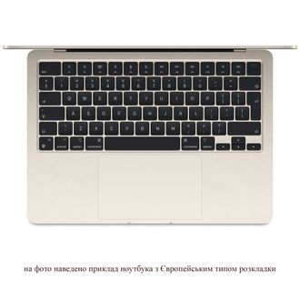 MacBook Air 13.6" M2/8CPU/8GPU/16GB/256GB Starlight 2024 (MC7W4) - фото 3 MacBook Air 13.6" M2/8CPU/8GPU/16GB/256GB Starlight 2024 (MC7W4) - фото 3