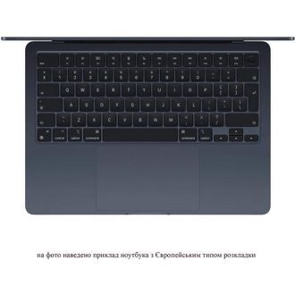 Apple MacBook Air 15" 2025 M4/10CPU/10GPU/16GB/256GB Midnight (MW1L3) - фото 2 Apple MacBook Air 15" 2025 M4/10CPU/10GPU/16GB/256GB Midnight (MW1L3) - фото 2