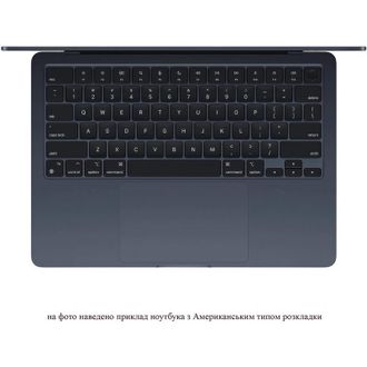Apple MacBook Air 15" 2025 M4/10CPU/10GPU/16GB/256GB Midnight (MW1L3) - фото 3 Apple MacBook Air 15" 2025 M4/10CPU/10GPU/16GB/256GB Midnight (MW1L3) - фото 3