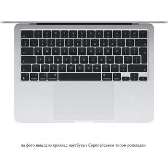Apple MacBook Air 15" 2025 M4/10CPU/10GPU/16GB/512GB Silver (MW1H3) - фото 2