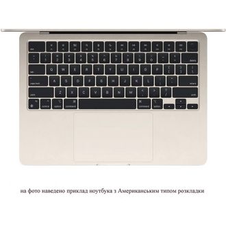 Apple MacBook Air 15" 2025 M4/10CPU/10GPU/16GB/512GB Starlight (MW1K3) - фото 3 Apple MacBook Air 15" 2025 M4/10CPU/10GPU/16GB/512GB Starlight (MW1K3) - фото 3