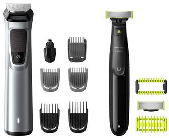 Набір тример Philips MG9710/90 + електростанок OneBlade Europe - фото 1