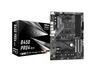 Материнська плата ASRock B450 PRO4 R2.0 sAM4 B450 4xDDR4 M.2 HDMI DP D-Sub USB Type-c ATX - фото 1 Материнська плата ASRock B450 PRO4 R2.0 sAM4 B450 4xDDR4 M.2 HDMI DP D-Sub USB Type-c ATX - фото 1