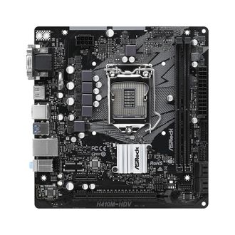 Материнська плата ASRock H410M-HDV - фото 1